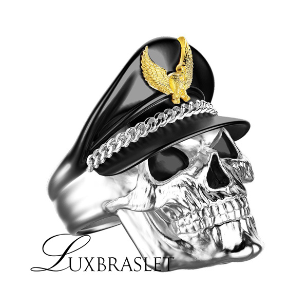 Мужское серебряное кольцо Zancan EXA 178